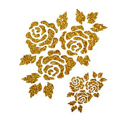 Трансфер для ткани с глиттером Cadence Glitter Fabric Transfer, 17х25 см, SKT-1104