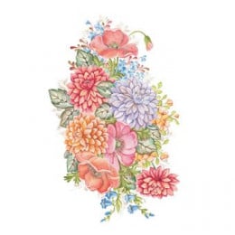 Трансфер універсальний Cadenсe Floral Collection by Svetlana Zhurkina 17 х25 см, T-02
