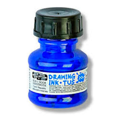 Тушь для черчения, синяя