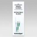 Запасные лезвия Transotype для макетного ножа, ар.17523, (5 шт)