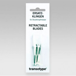 Запасні леза Transotype для макетного ножа, ар.17523, (5 шт)