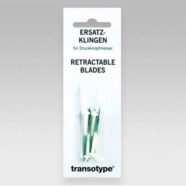 Запасні леза Transotype для макетного ножа, ар.17523, (5 шт)